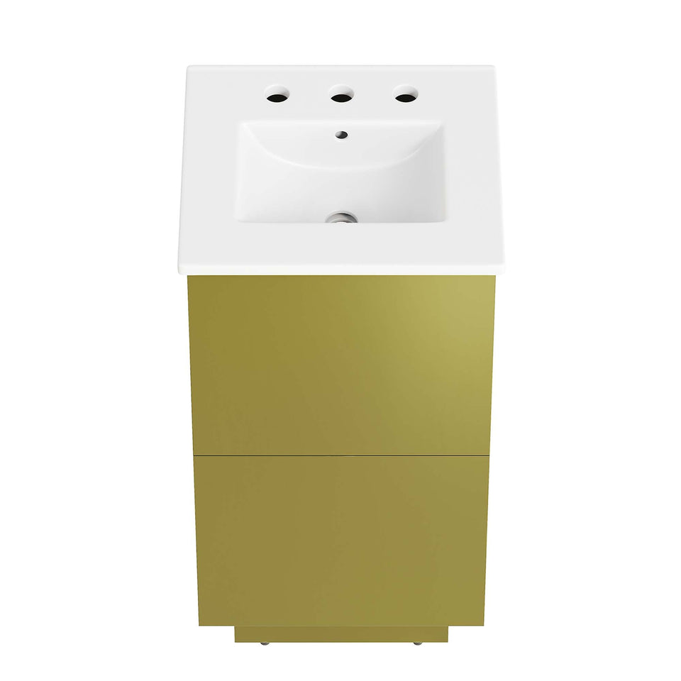 Quantum Bathroom Vanity Basin Included by Modway