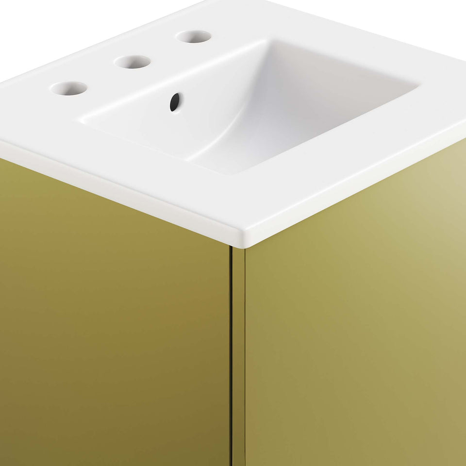 Quantum Bathroom Vanity Basin Included by Modway