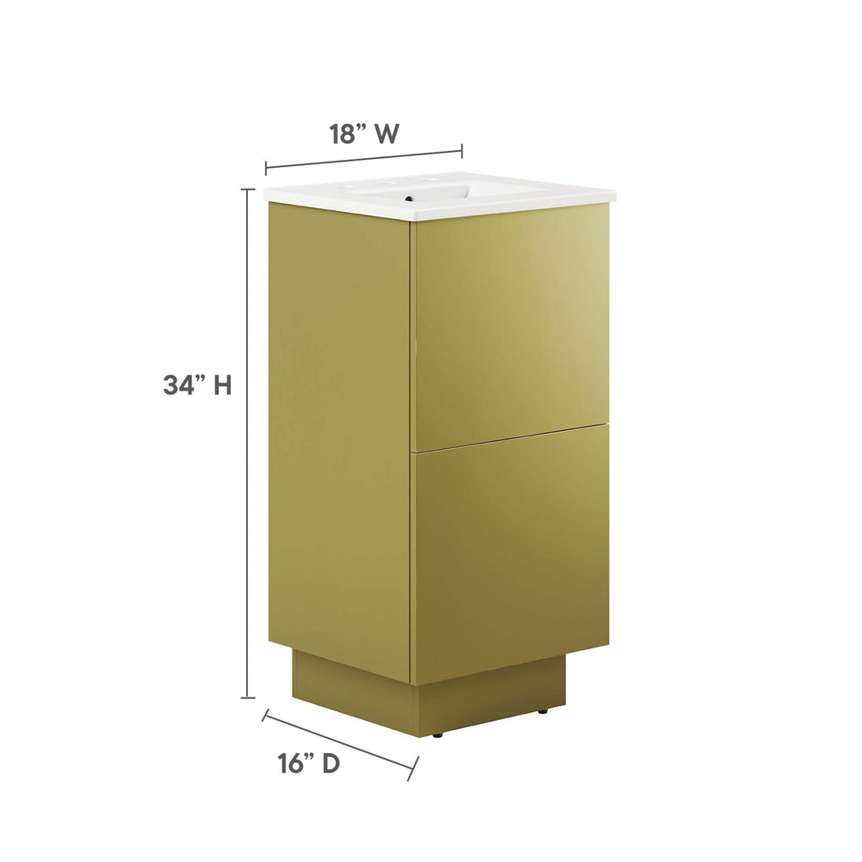 Quantum Bathroom Vanity Basin Included by Modway