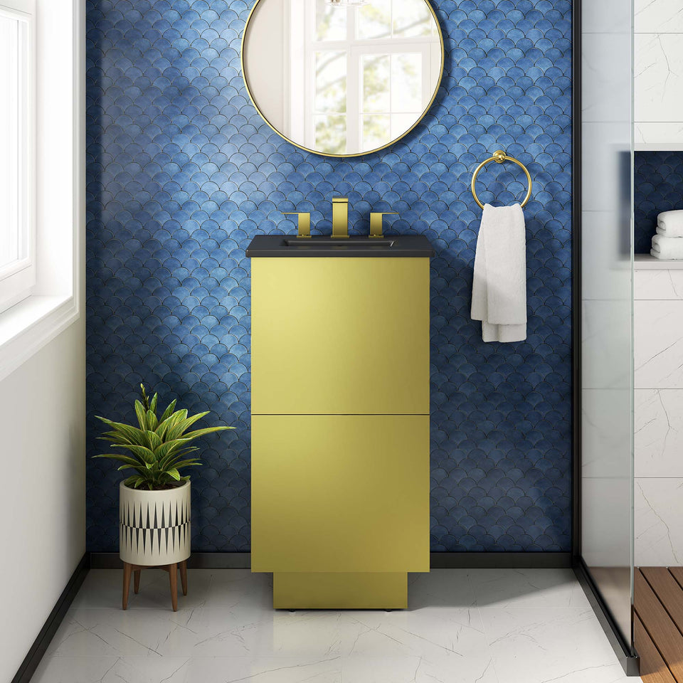 Quantum Bathroom Vanity Basin Included by Modway