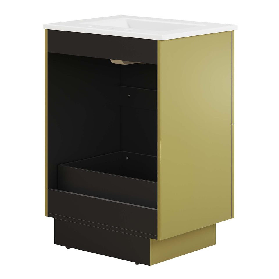 Quantum Bathroom Vanity Basin Included by Modway
