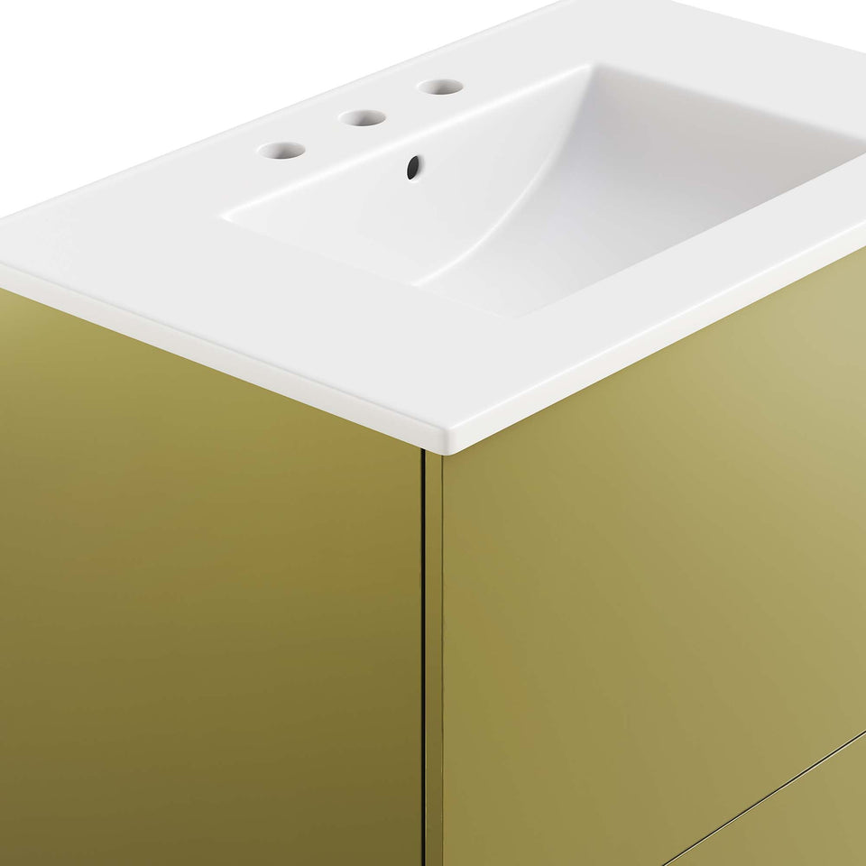 Quantum Bathroom Vanity Basin Included by Modway