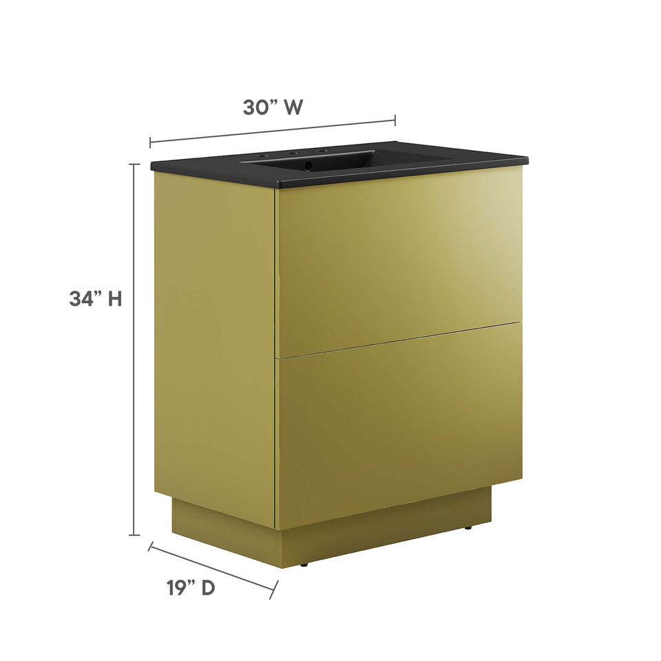 Quantum Bathroom Vanity Basin Included by Modway