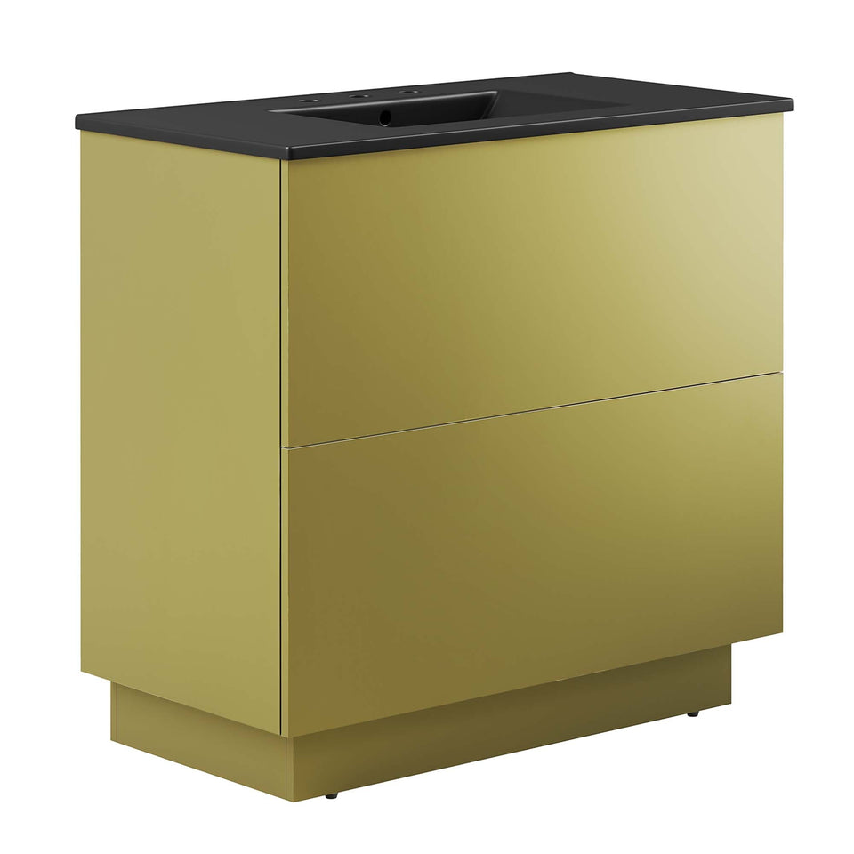 Quantum Bathroom Vanity Basin Included by Modway