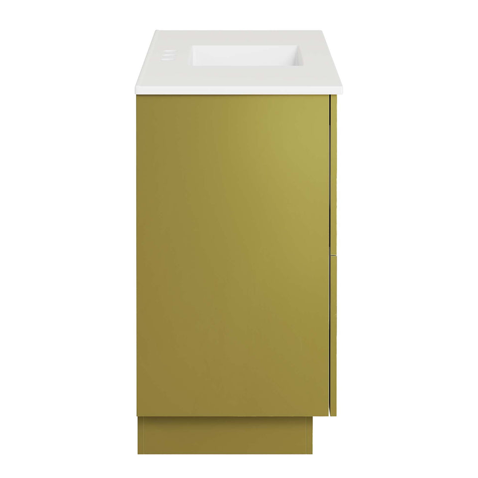 Quantum Bathroom Vanity Basin Included by Modway