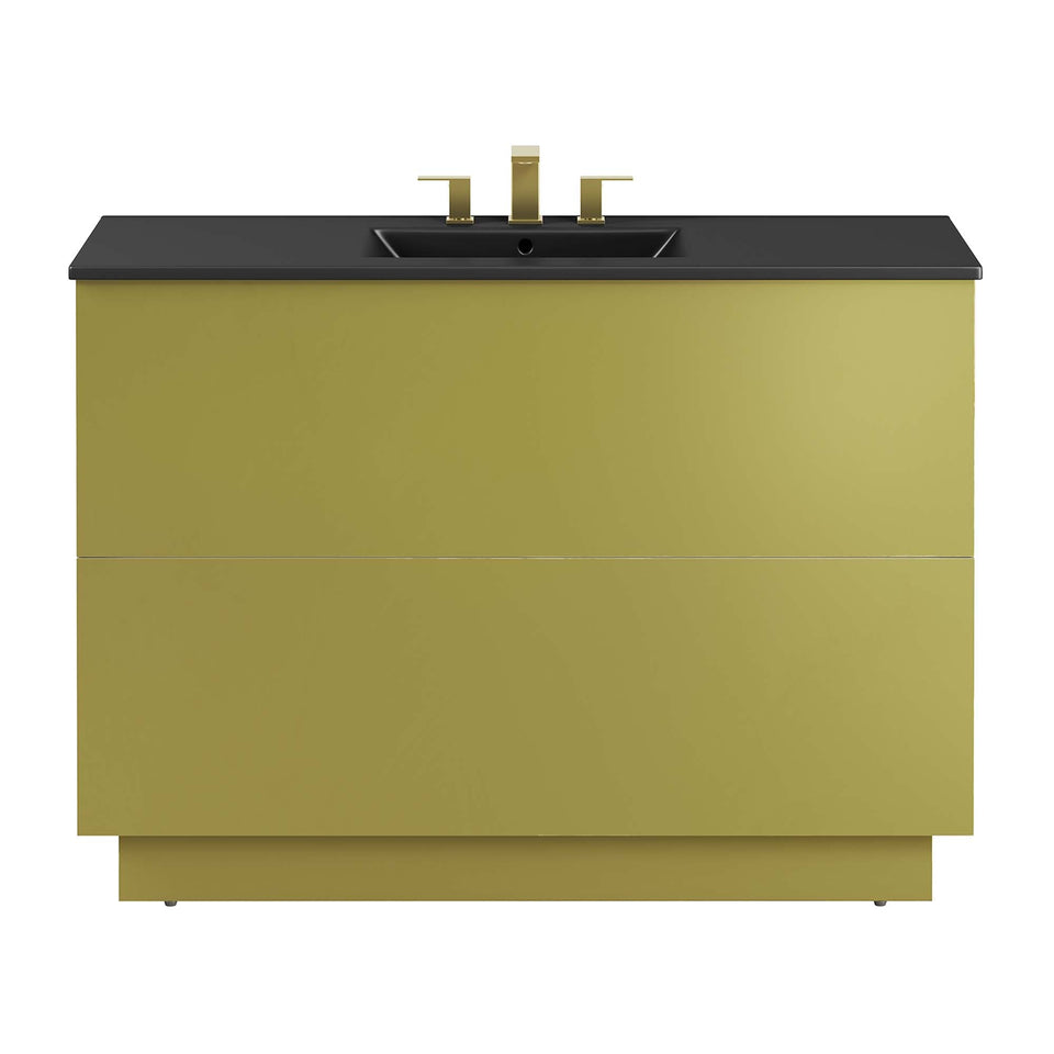 Quantum Bathroom Vanity Basin Included by Modway