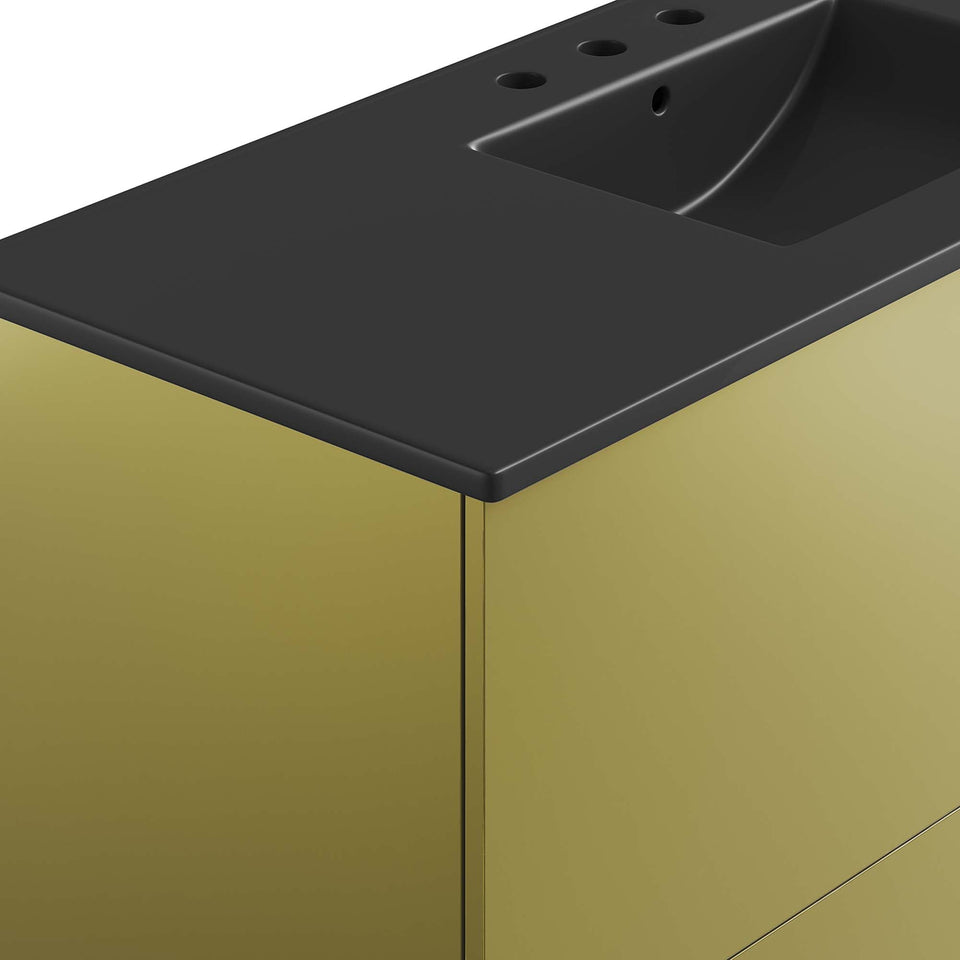Quantum Bathroom Vanity Basin Included by Modway