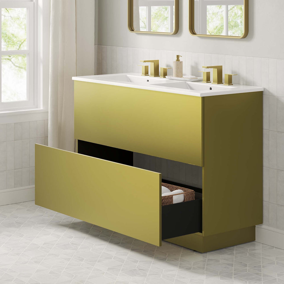 Quantum Bathroom Vanity Basin Included by Modway