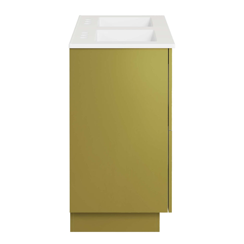Quantum Bathroom Vanity Basin Included by Modway