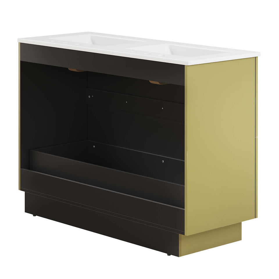 Quantum Bathroom Vanity Basin Included by Modway