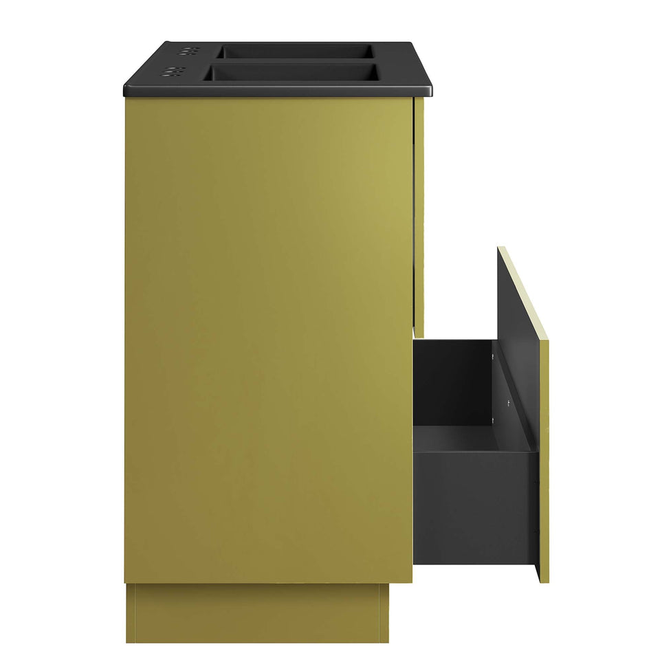Quantum Bathroom Vanity Basin Included by Modway