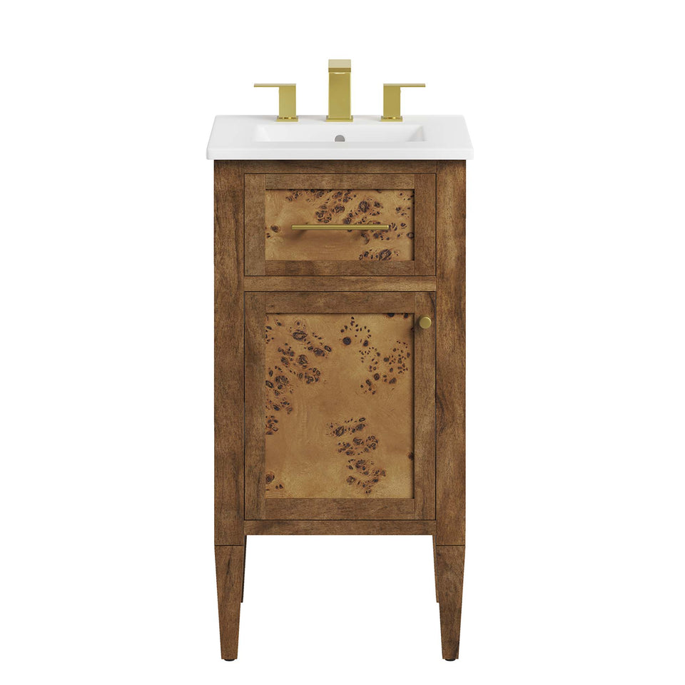 Elysian 18" Wood Bathroom Vanity by Modway