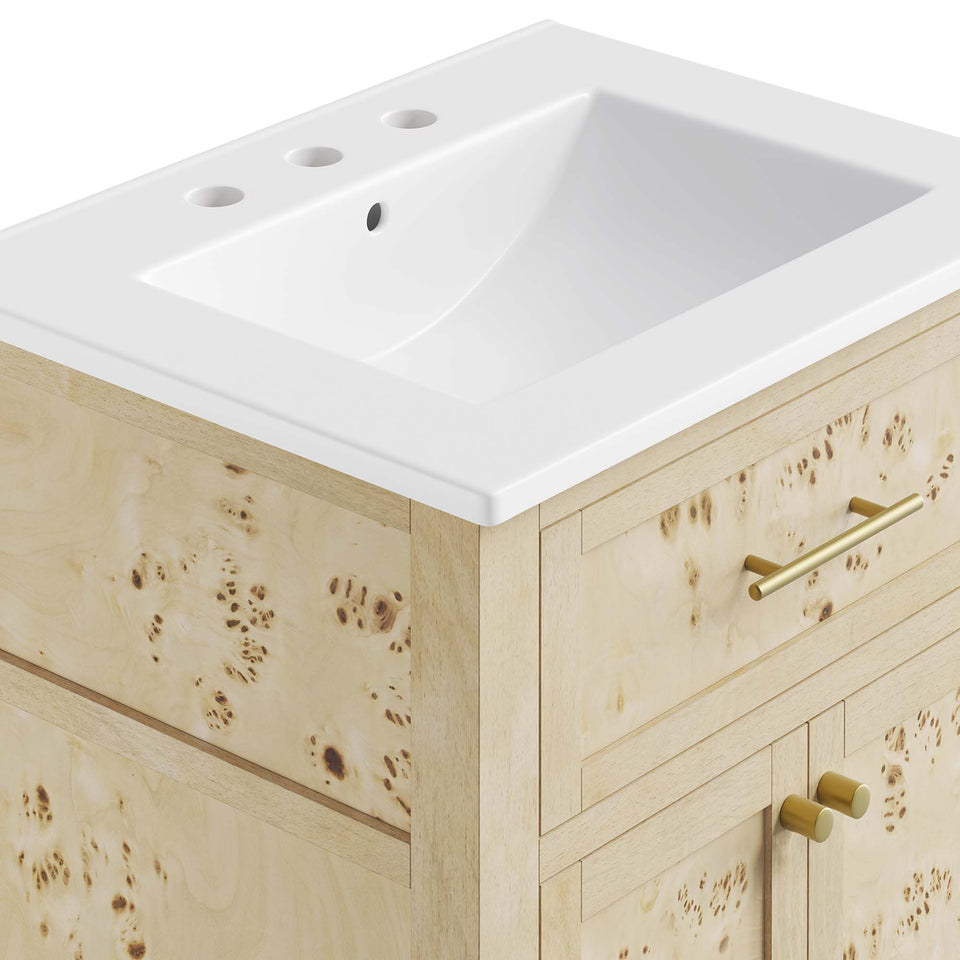 Elysian 24" Wood Bathroom Vanity by Modway
