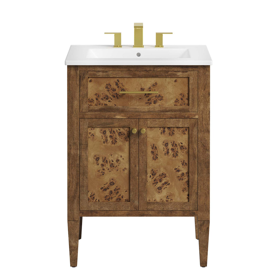 Elysian 24" Wood Bathroom Vanity by Modway