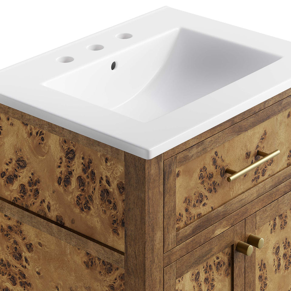 Elysian 24" Wood Bathroom Vanity by Modway