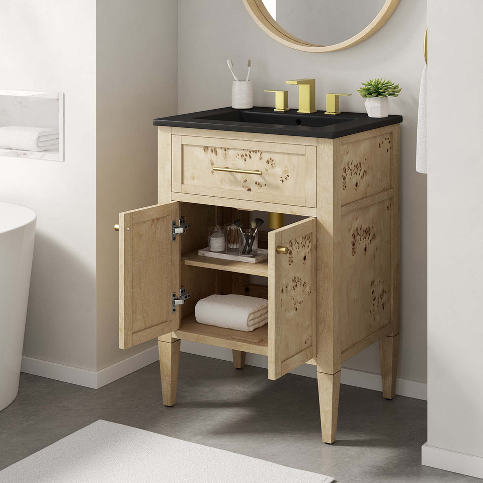 Elysian 24" Wood Bathroom Vanity by Modway