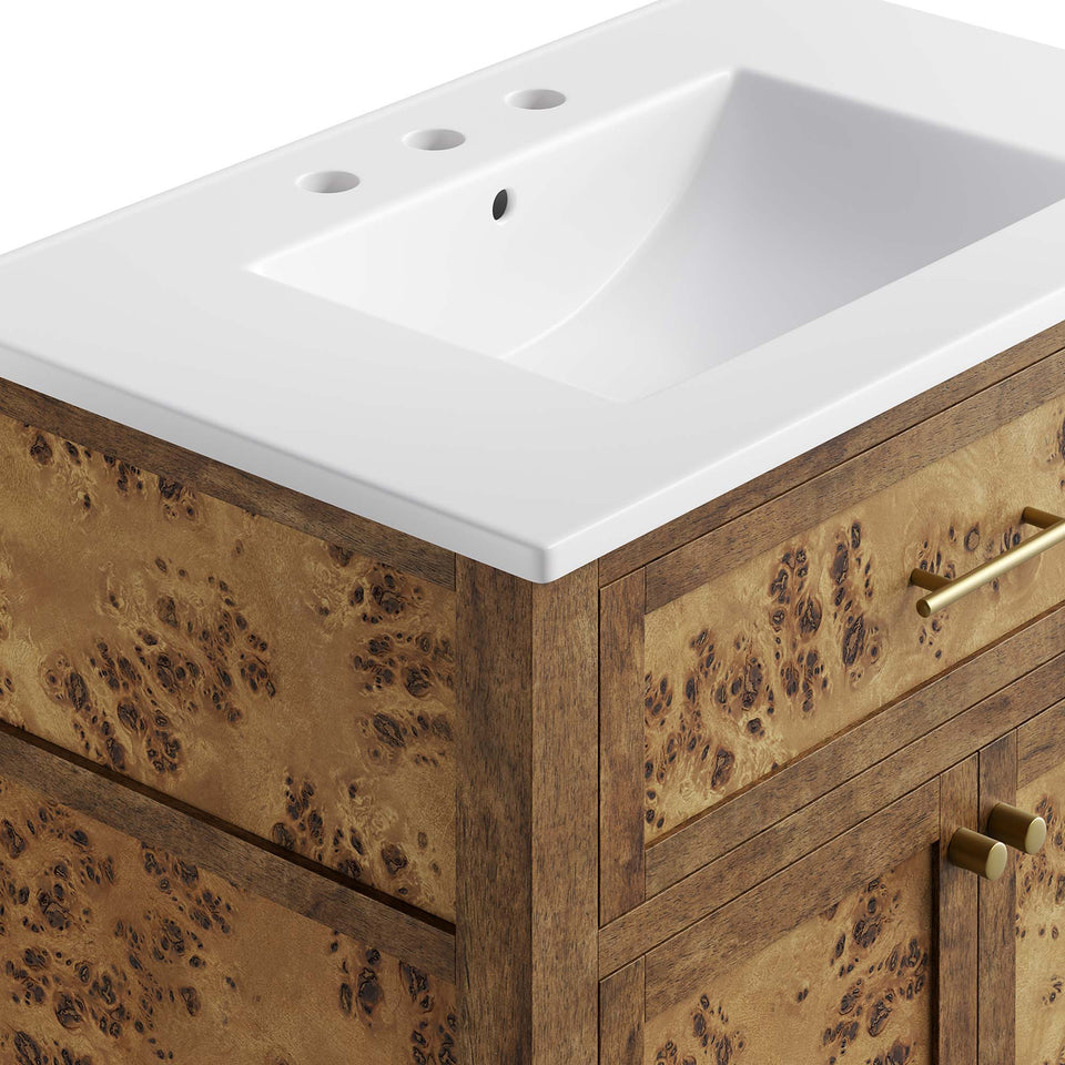 Elysian 30" Wood Bathroom Vanity by Modway