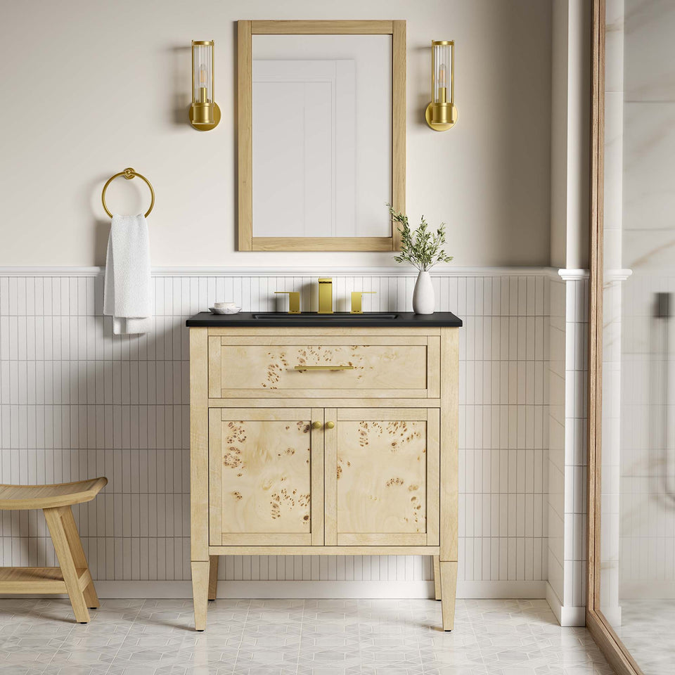 Elysian 30" Wood Bathroom Vanity by Modway