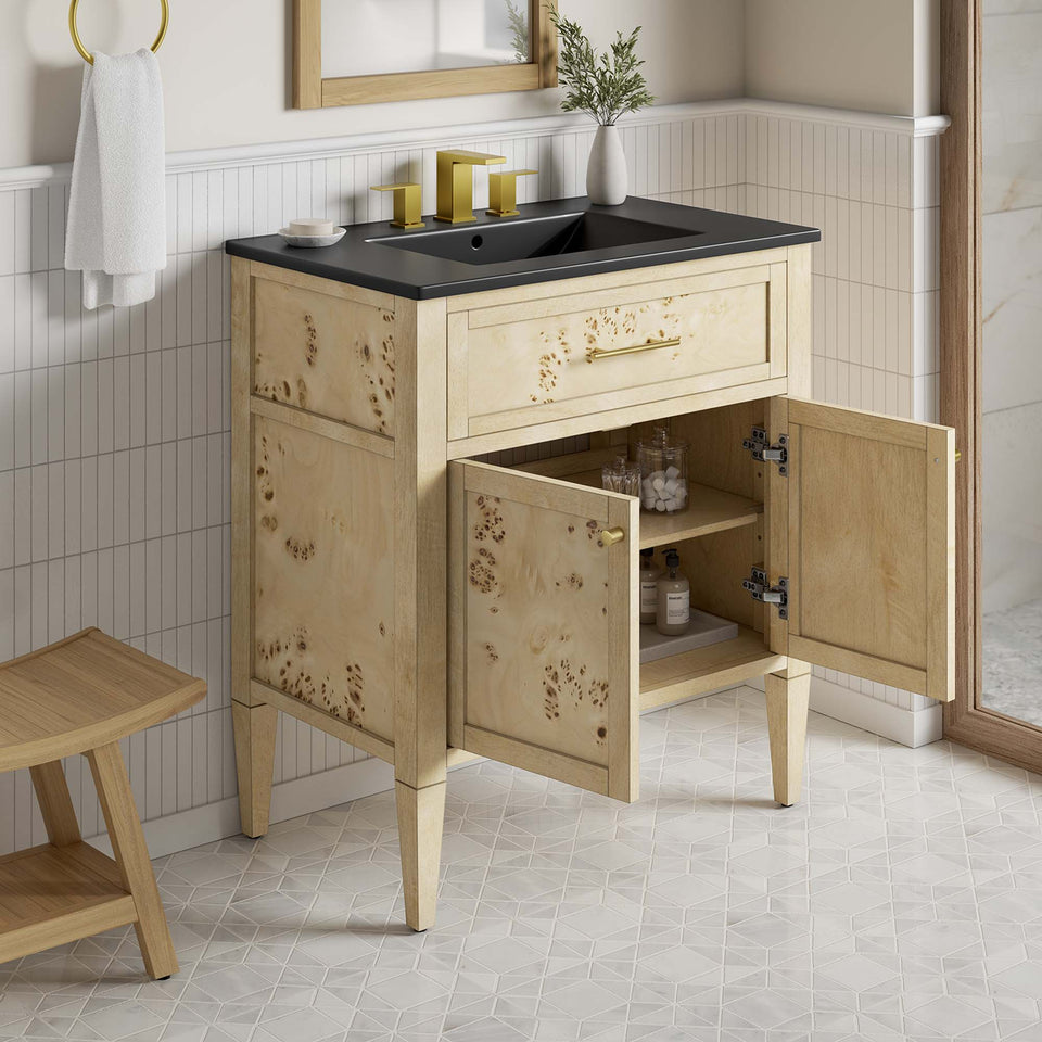 Elysian 30" Wood Bathroom Vanity by Modway