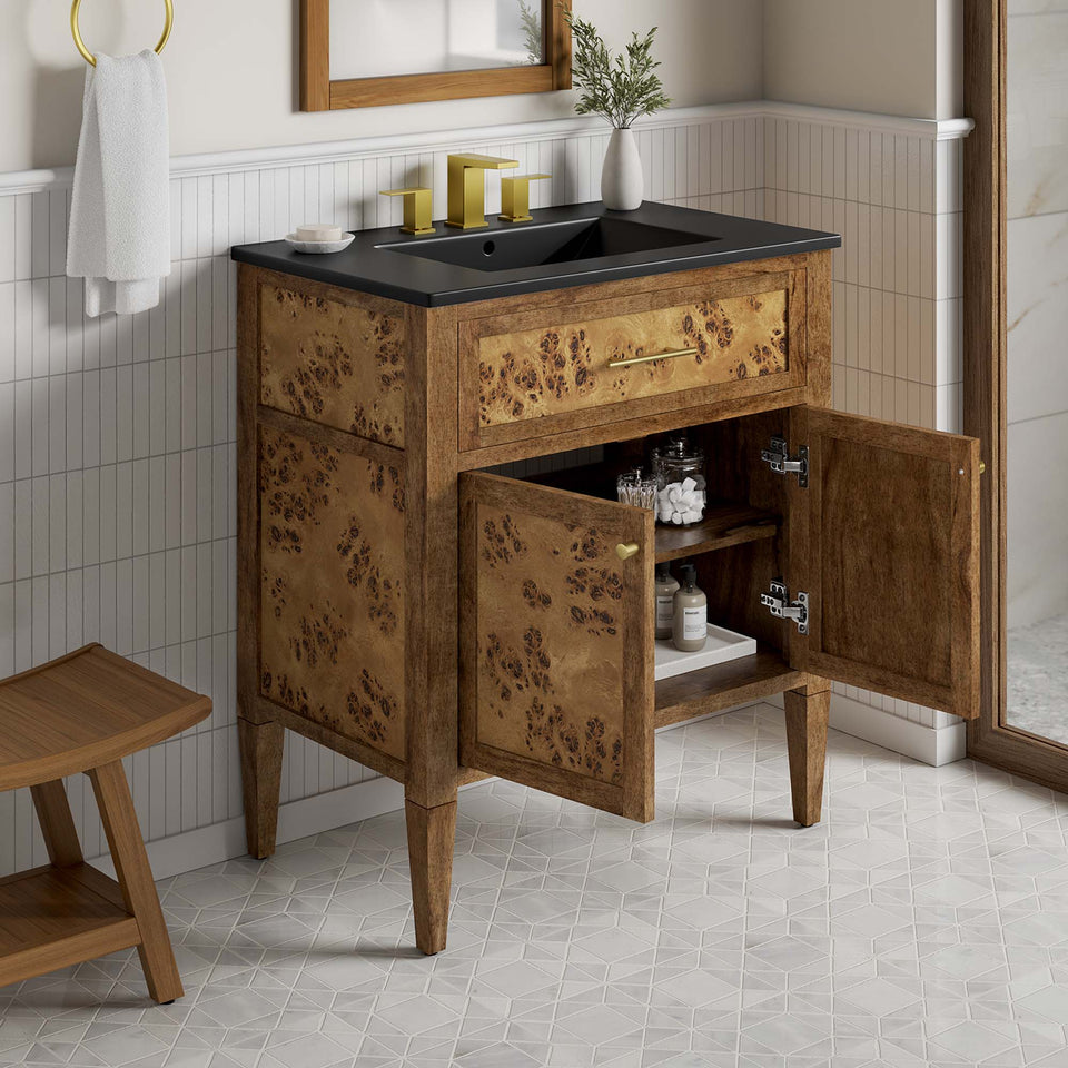 Elysian 30" Wood Bathroom Vanity by Modway