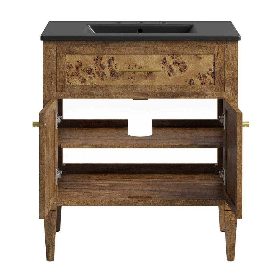 Elysian 30" Wood Bathroom Vanity by Modway