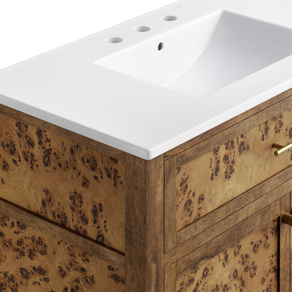 Elysian 36" Wood Bathroom Vanity by Modway