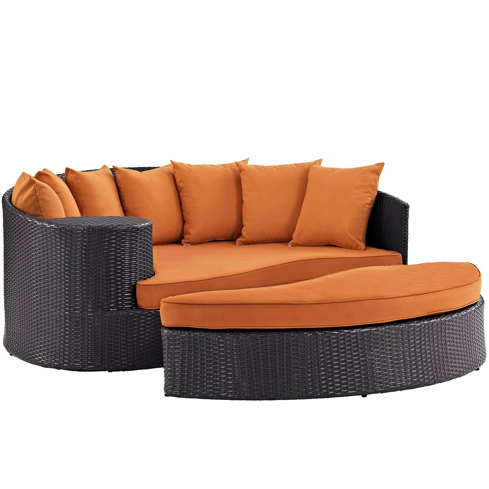 Taiji Outdoor Patio Wicker Daybed by Modway