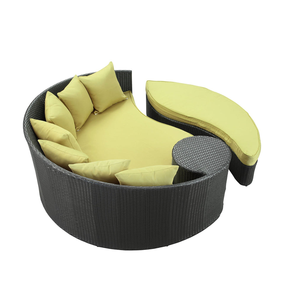 Taiji Outdoor Patio Wicker Daybed by Modway