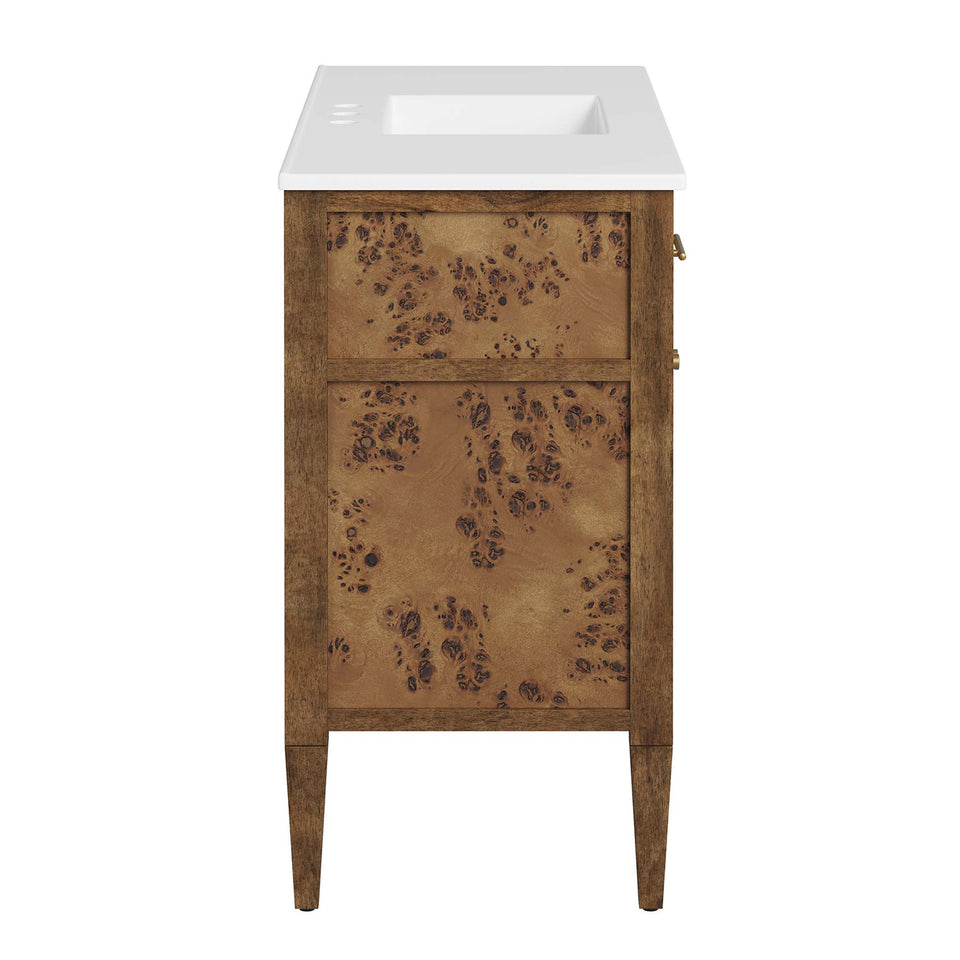 Elysian 48" Wood Single Sink Bathroom Vanity by Modway