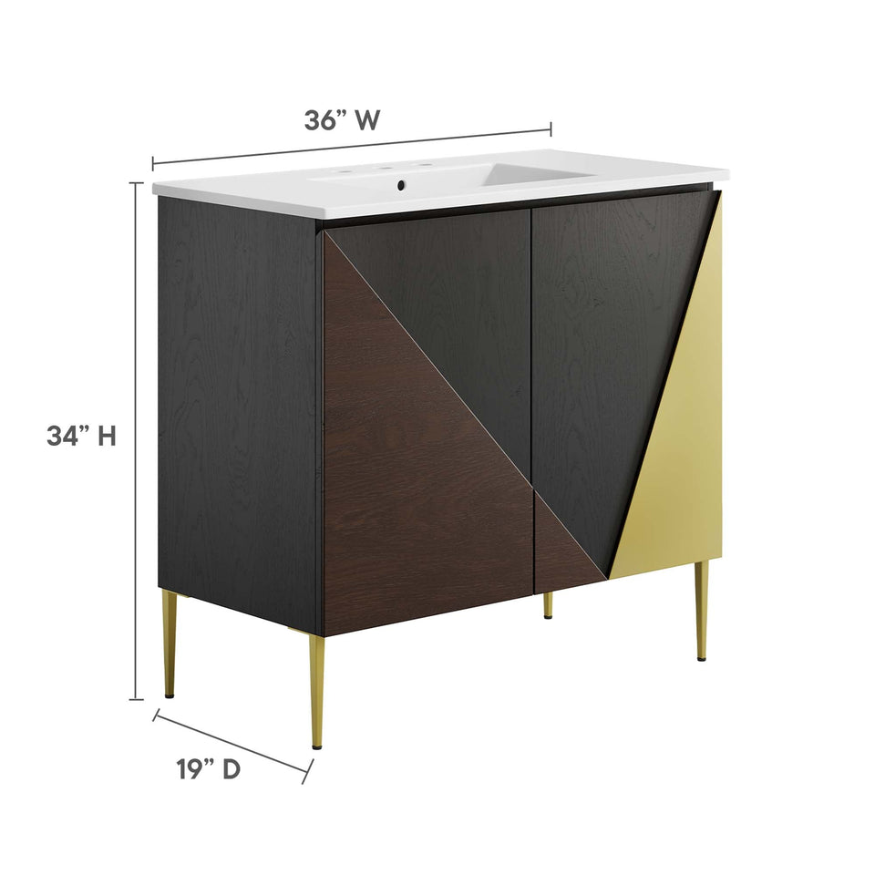 Alchemist Bathroom Vanity Basin Included by Modway