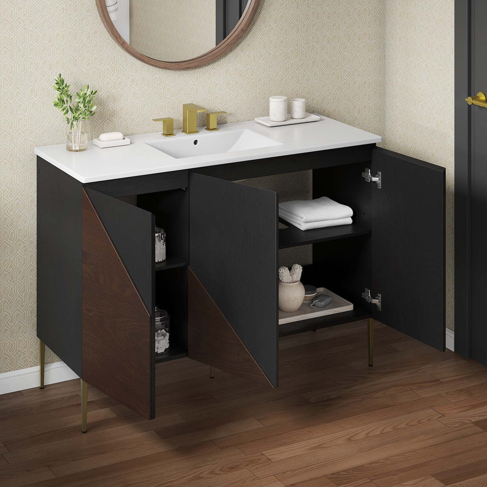 Alchemist Bathroom Cabinet Basin Not Included by Modway