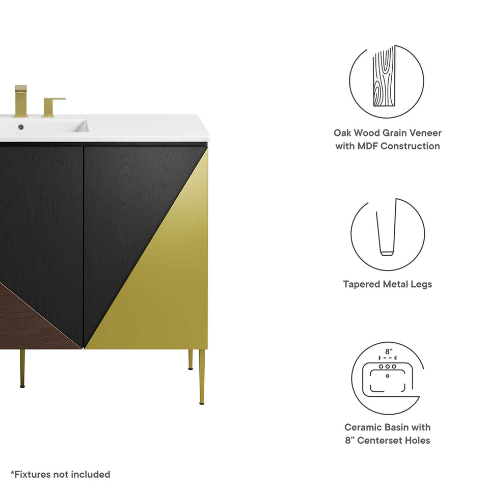 Alchemist Bathroom Cabinet Basin Not Included by Modway