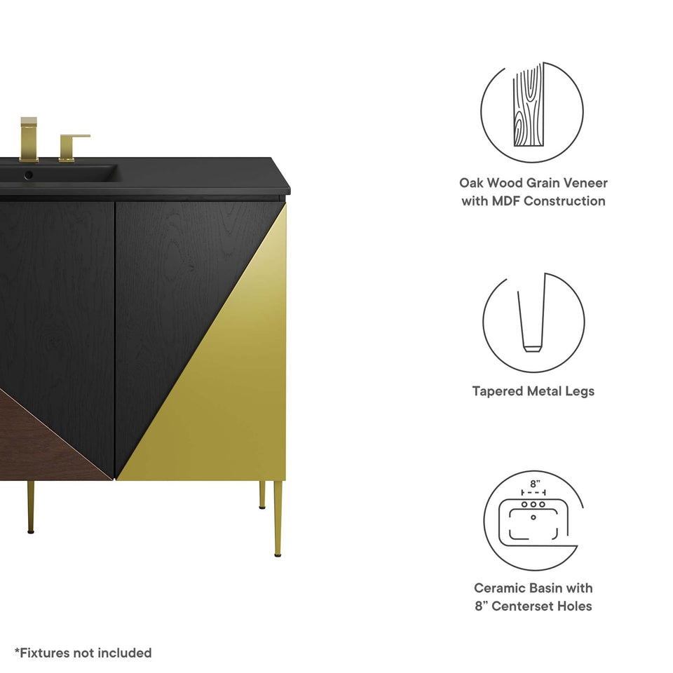 Alchemist Bathroom Cabinet Basin Not Included by Modway