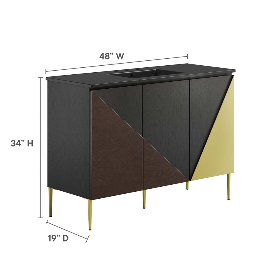 Alchemist Bathroom Cabinet Basin Not Included by Modway