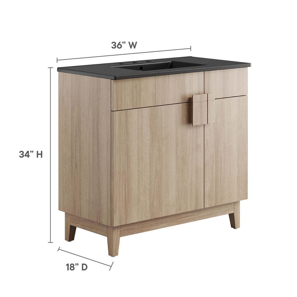 Miles 36" Bathroom Vanity by Modway