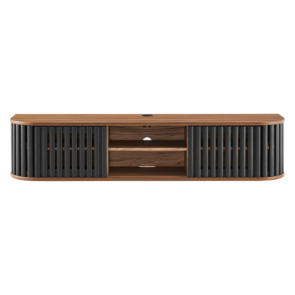 Fortitude 63" Wall-Mounted TV Stand by Modway