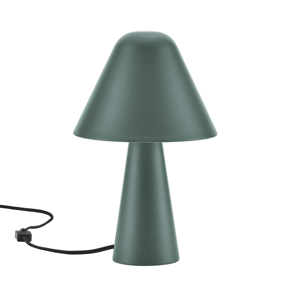 Jovial Metal Mushroom Table Lamp by Modway