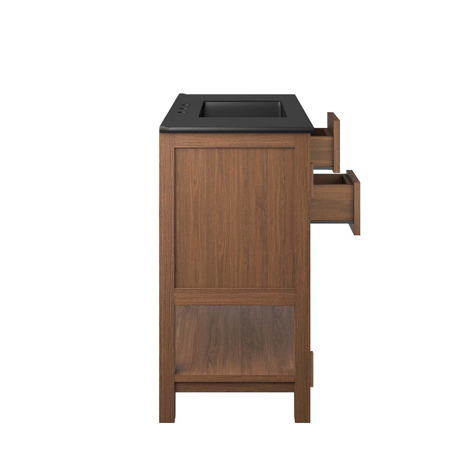 Ashlyn 36" Wood Bathroom Vanity by Modway