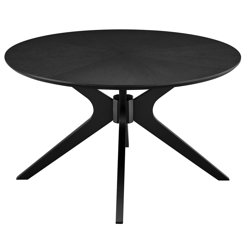 Crossroads Round Wood Coffee Table by Modway
