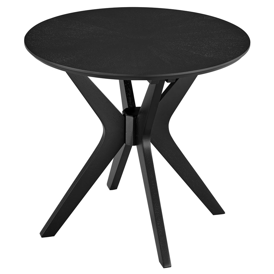 Crossroads 24" Round Wood Side Table by Modway