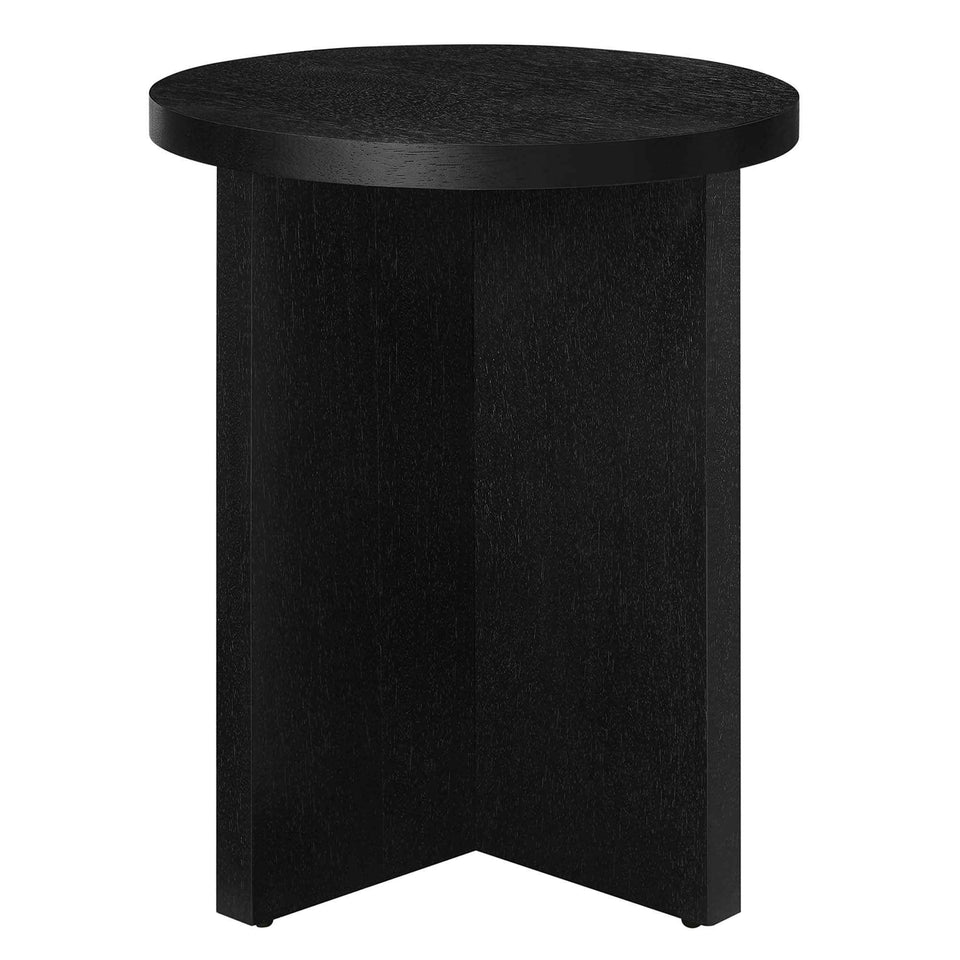 Silas Round Wood Side Table by Modway