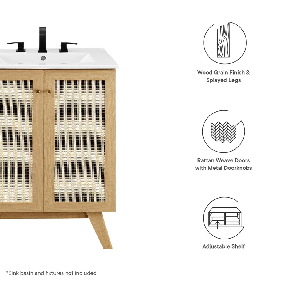 Soma Bathroom Cabinet Basin Not Included by Modway