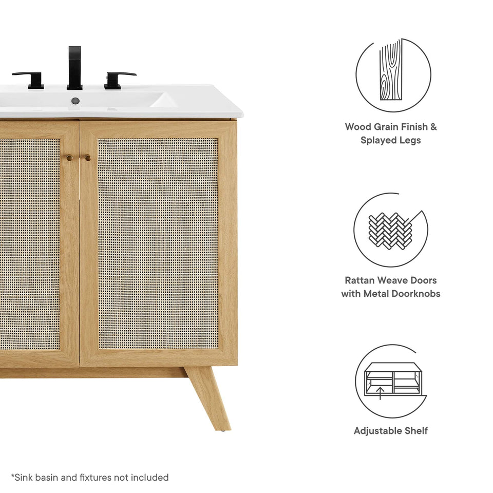 Soma Bathroom Cabinet Basin Not Included by Modway