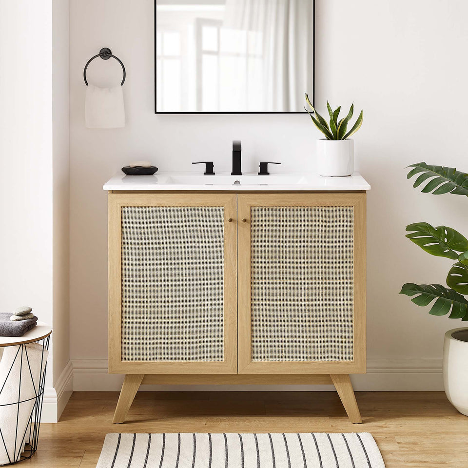 Soma 36" Bathroom Vanity Cabinet (Sink Basin Not Included) by Modway
