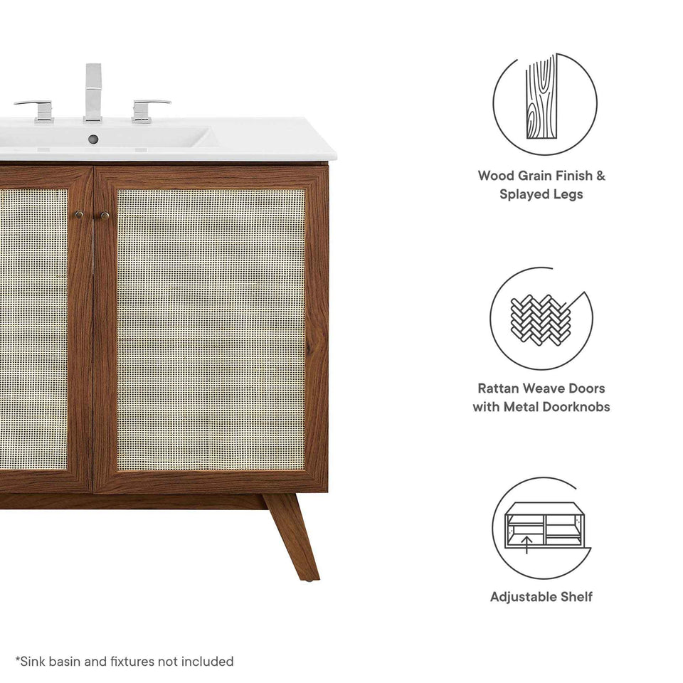 Soma 36" Bathroom Vanity Cabinet (Sink Basin Not Included) by Modway