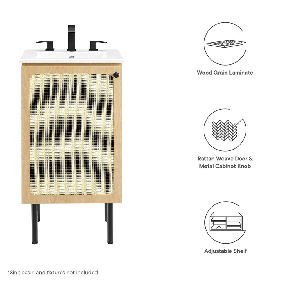 Chaucer Bathroom Cabinet Basin Not Included by Modway