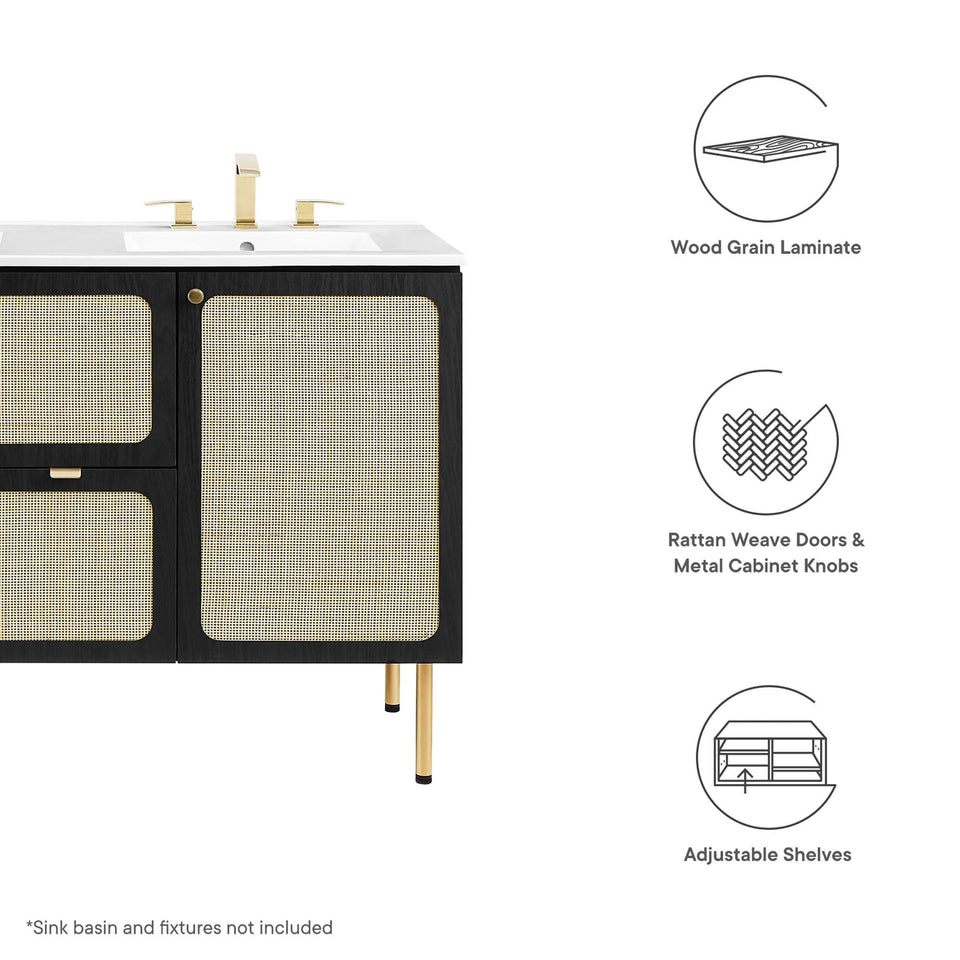 Chaucer Bathroom Cabinet Basin Not Included by Modway