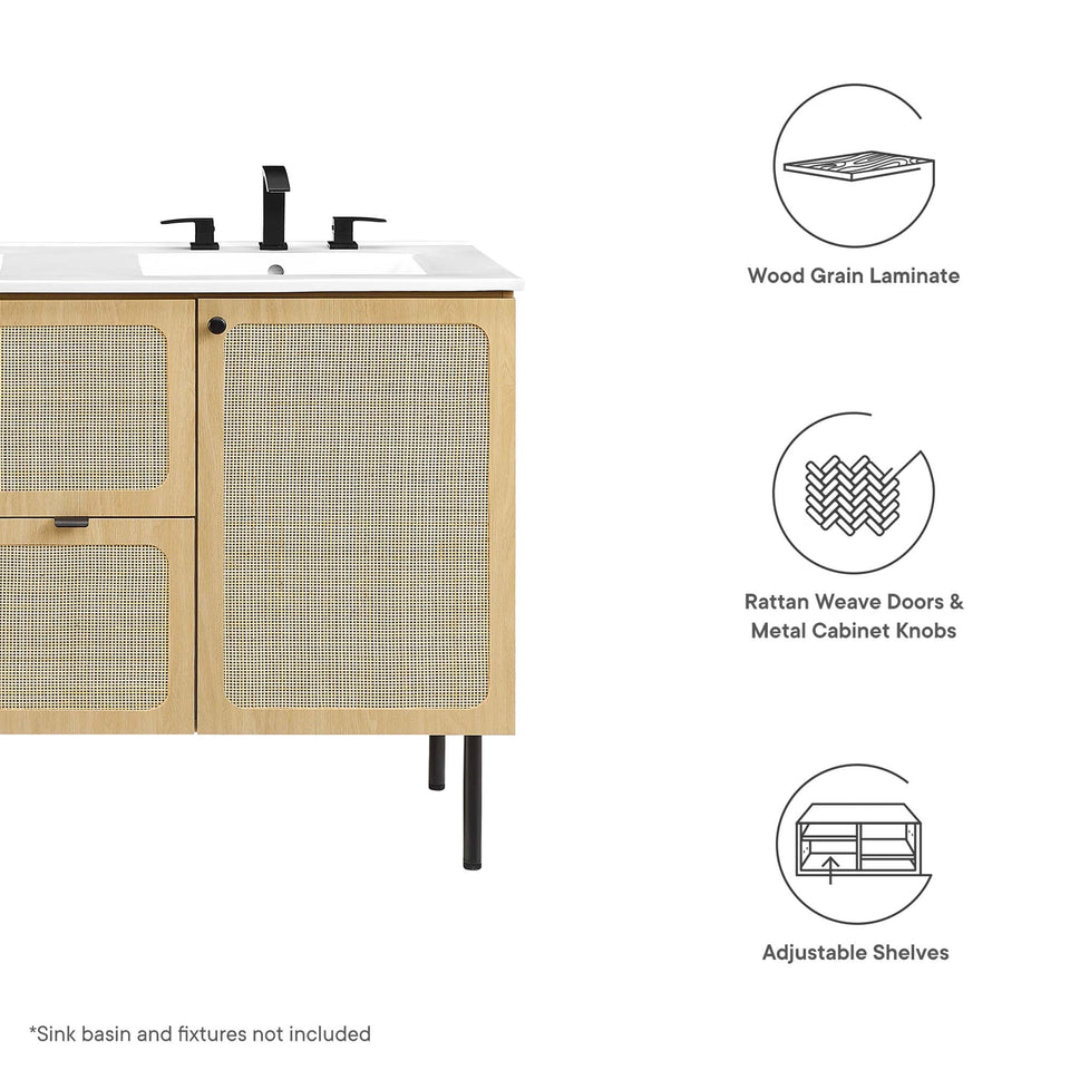 Chaucer Bathroom Cabinet Basin Not Included by Modway