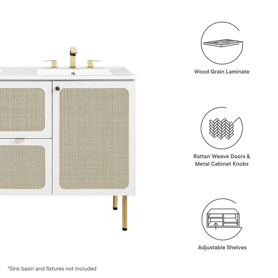 Chaucer Bathroom Cabinet Basin Not Included by Modway