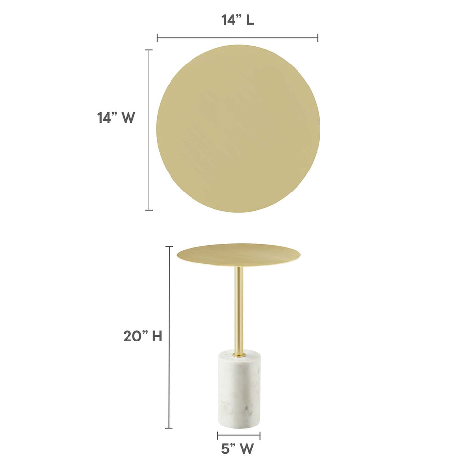 Lyric Round Side Table by Modway